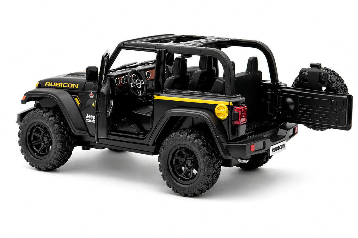 Jeep Wrangler Rubicon 1:24 diecast scale model car