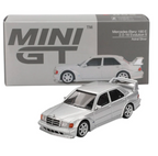 Mini GT - Mercedes-Benz 190E 2.5-16 Evolution II Astral Silver - Scale 1/64