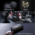 MJX Hyper GO 14302 Lancia 1:14 4WD RC Car 60+km/h