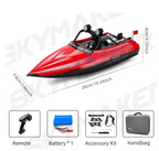Wltoys WL917 Mini RC Jet Boat (Red)- India