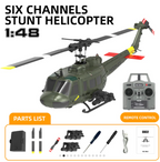C032 RC Helicopter 2.4G 6-Aixs Gyroscope 6CH Altitude Hold Optical Flow Brushless Remote Control Helicopter