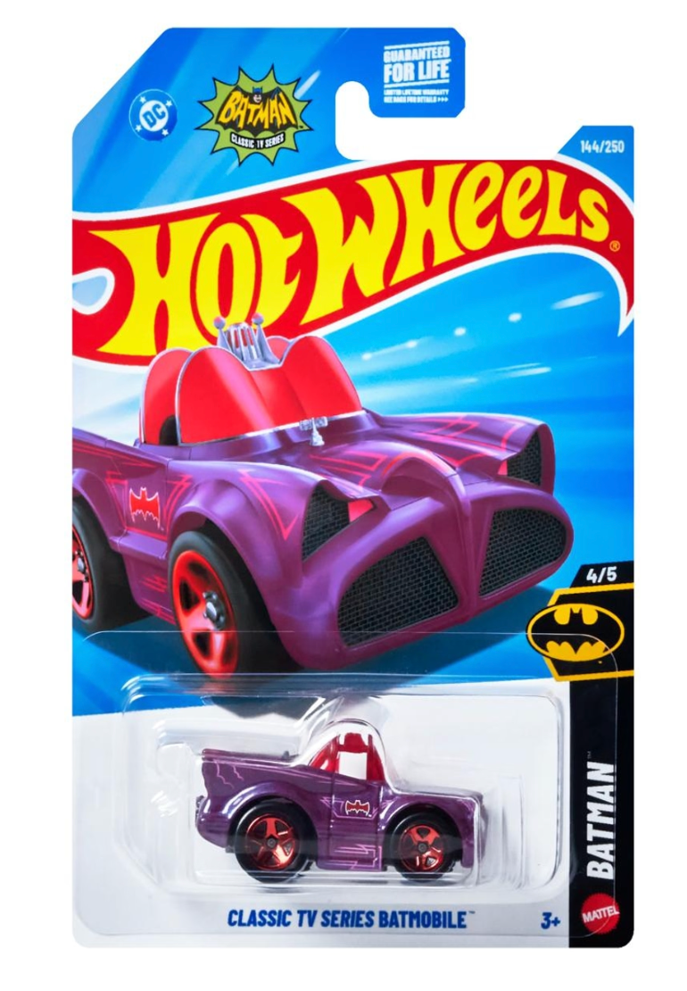 Hot Wheels 1:64 Diecast Classic TV Series Batmobile H Case 2026
