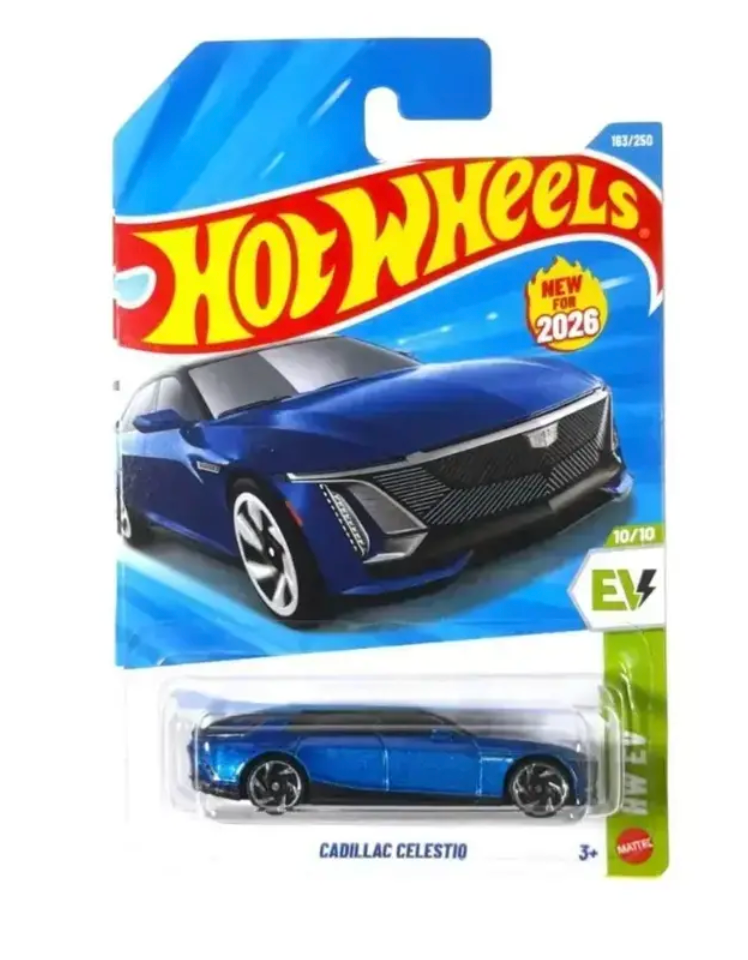 Hot Wheels Blue Cadillac Celestiq H Case 2026