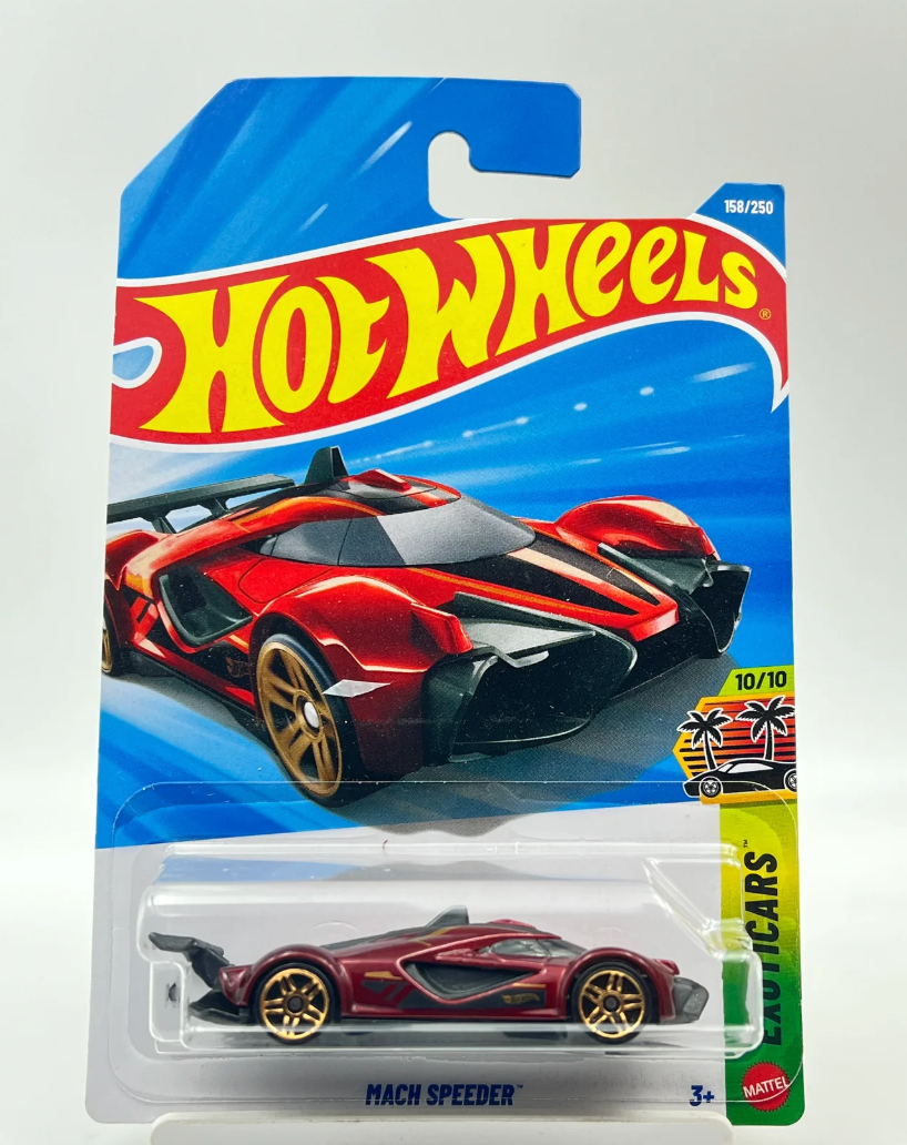 HOT WHEELS - MACH SPEEDER - 3D