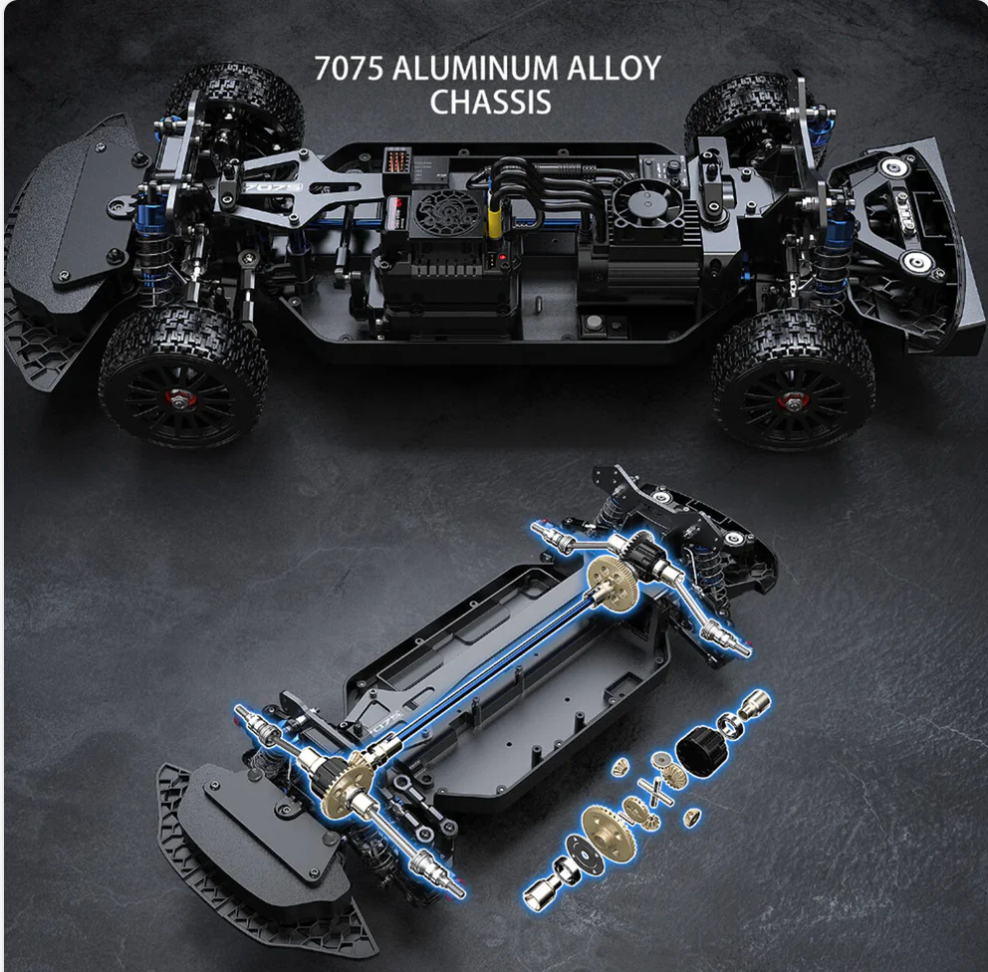 MJX Hyper Go 14304 1:14 Volkswagen Polo R WRC 43km/h Brushless RC Ca