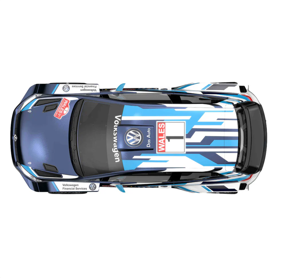 MJX Hyper Go 14304 1:14 Volkswagen Polo R WRC 43km/h Brushless RC Ca