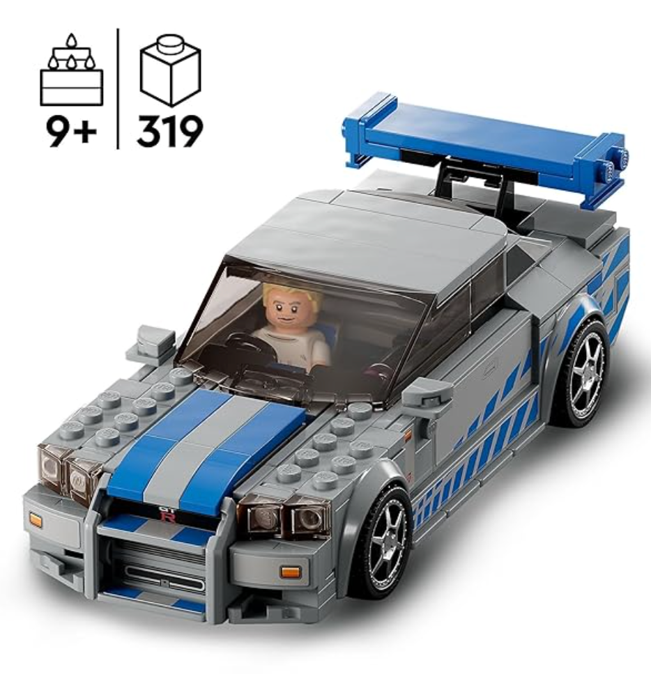 LEGO Speed Champions 2 Fast 2 Furious Nissan Skyline GT-R