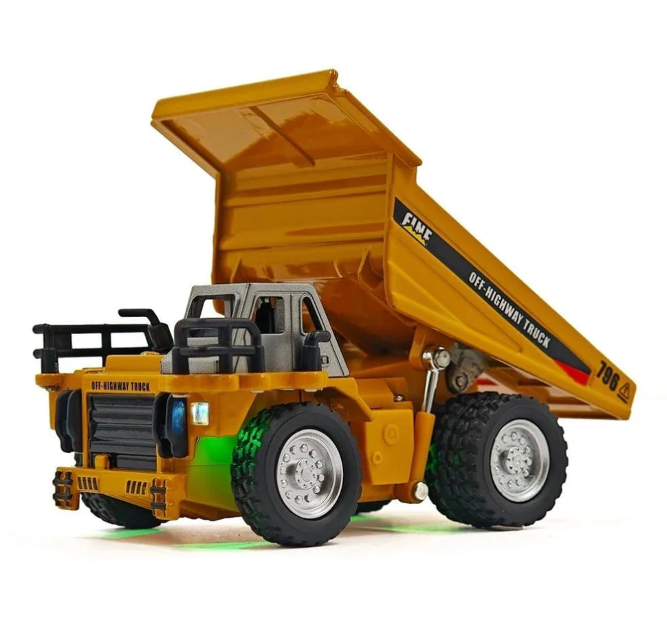 TRASPED HG4-414 1:64 Mini RC Alloy Dump Truck