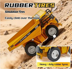 TRASPED HG4-414 1:64 Mini RC Alloy Dump Truck