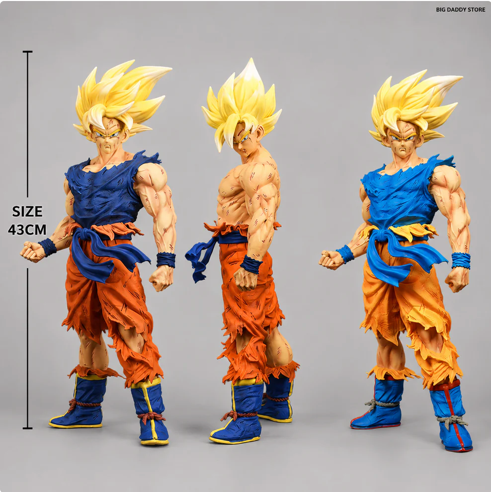 1pc- Super Saiyan Goku Battle Form – 43CM