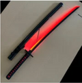 LED - Bleech 104 Cm Wooden Katana fully assembled (Red Light)