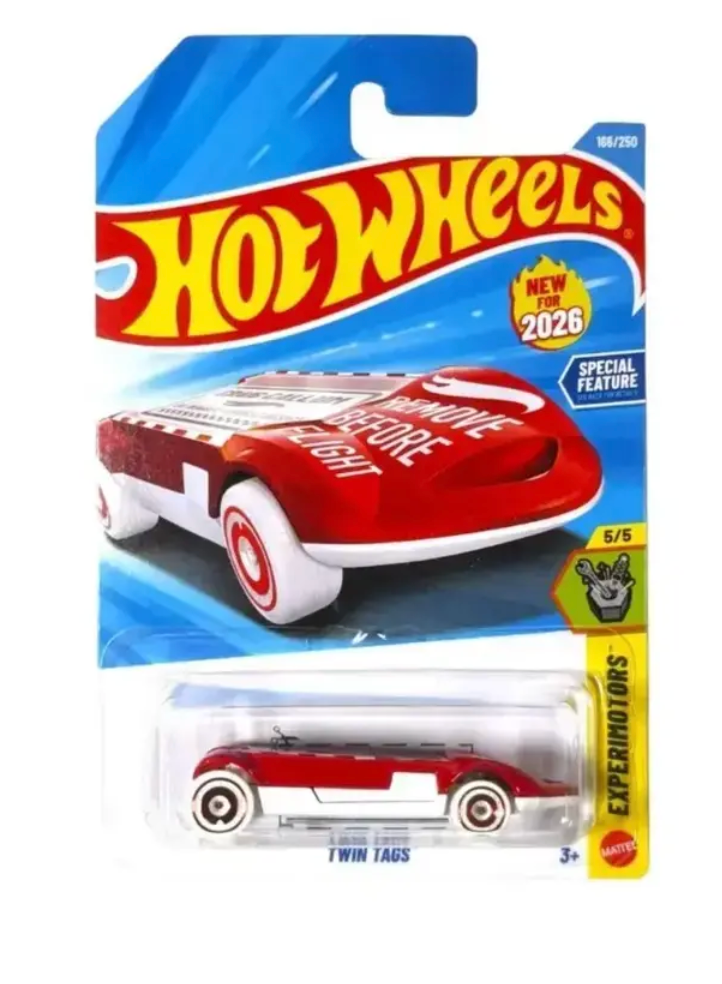 Hot Wheels Red Twin Tags H Case 2026