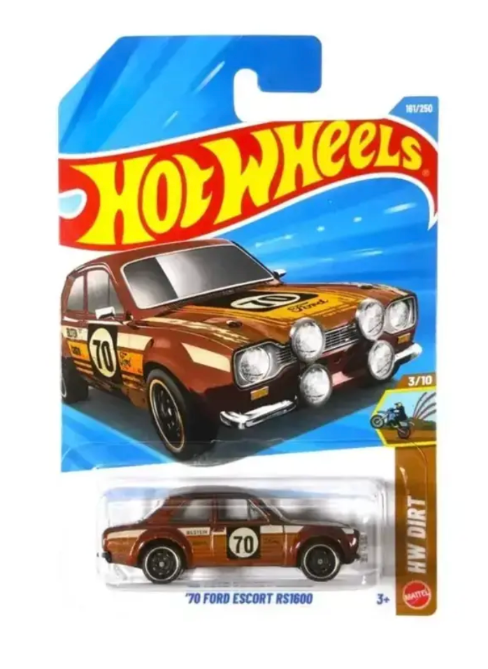 Hot Wheels Brown 70 Ford Escort Rs1600 H Case 2026