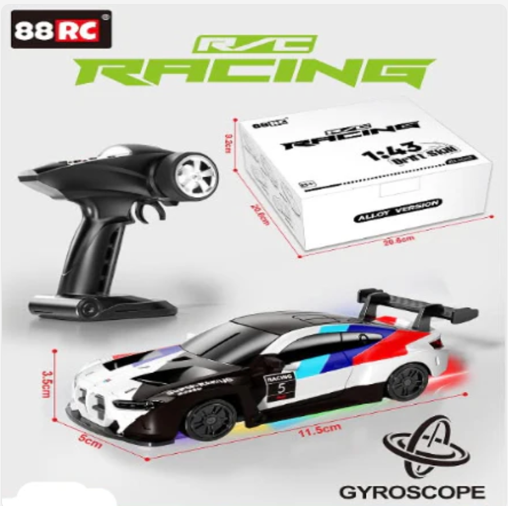 88RC RC43-B 1:43 BMW RC drift car with Gyroscope