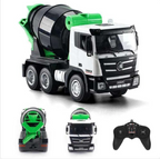 HUINA 1557 1:18 Scale RC Mixer - Truck 9 Channel Alloy Construction Vehicle