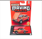 Matchbox Moving Parts BMW 3.0 CSL Orange Diecast Car 1:64 Scale Collectible Model