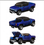 Matchbox Moving Parts - GMC Hummer EV Blue Diecast Car 1:64 Scale Collectible Model