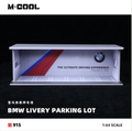 M-COOL BMW Livery Parking Lot 1:64 Scale Diorama