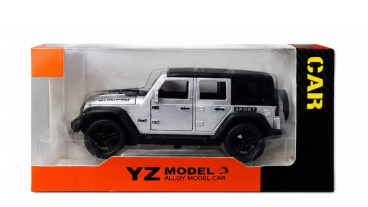 YZ Model 1:36 Jeep Rubicon with Light and Sound