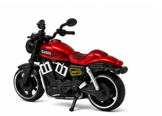 Big Fun Toys Small Pullback Diecast Bike