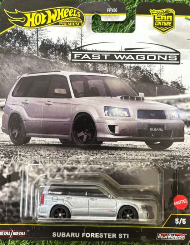 Hot Wheels Premium Single Piece - Subaru Forester STI