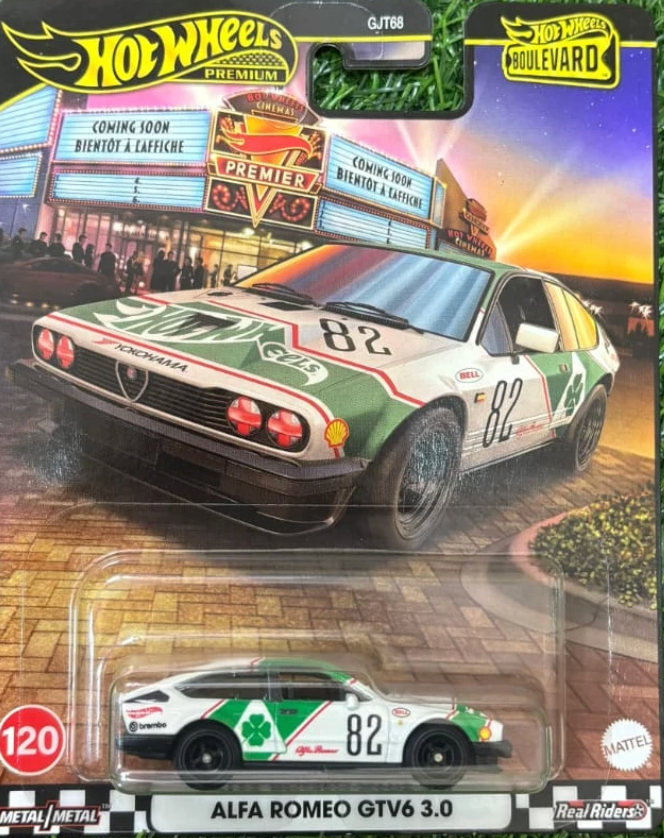 Hot Wheels Premium Single Piece - Alfa Romeo GTV6 3.0