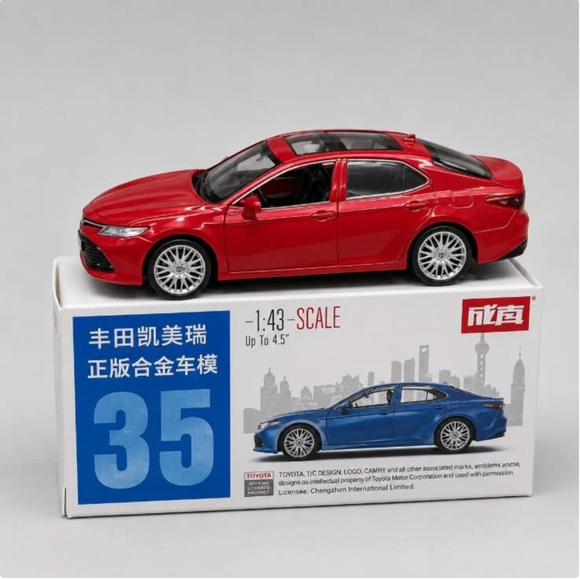 Official Licensed 1:43 Toyota Camry