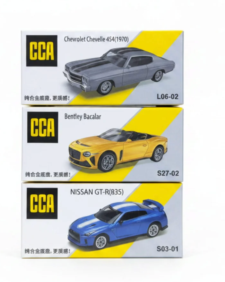 CCA | 3-Piece Set | 1:64 | Premium Collectible Models