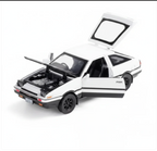 Toyota Sprinter Trueno AE86 | Initial D Style | 1:24 Scale | Diecast Car |