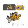 Yi Gong Toys 9CH 2.4GHz RC Track-Type Tractor | Alloy Construction Vehicle |