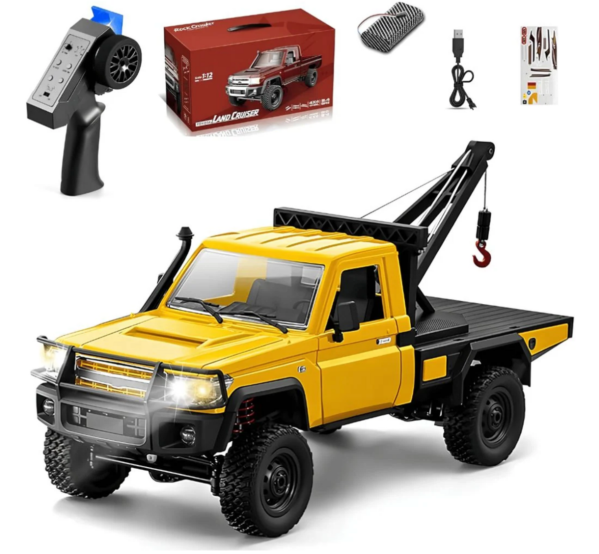 MN Model MN82T LC79 Crane  1:12 4WD RC Crawler Truck