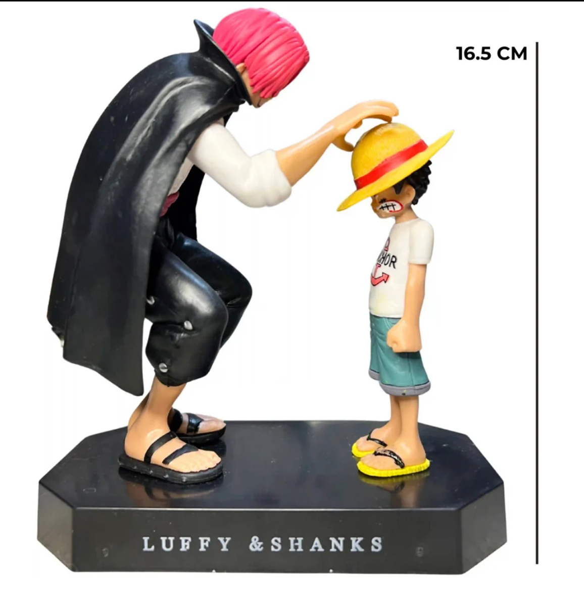 Bandai Shanks & Monkey D Luffy Childhood 16.5cm 1:12 Scale Figure Set