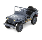 Willys 1:10 Military Jeep 4WD RC Car (Without Top Roof)
