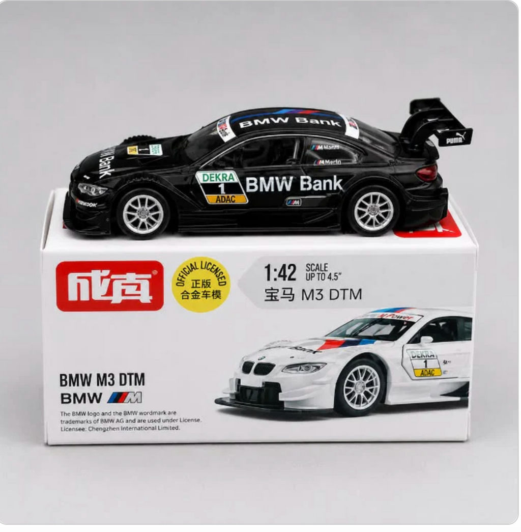 BMW M3 DTM – Official Licensed 1:42 Die Cast Racing Car