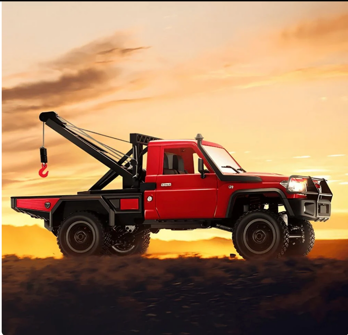 MN Model MN82T LC79 Crane  1:12 4WD RC Crawler Truck