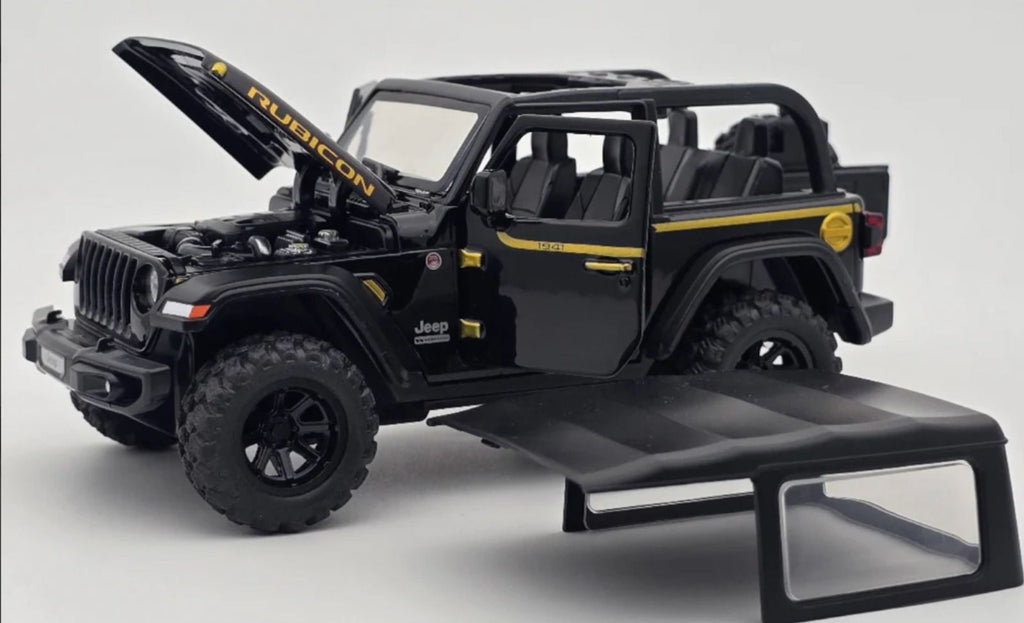Jeep Wrangler Rubicon 1:24 diecast scale model car
