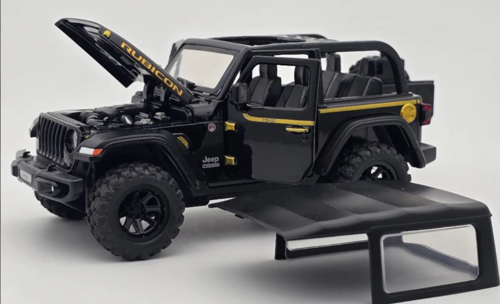 Jeep Wrangler Rubicon 1:24 diecast scale model car