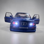 Che Zhi BMW M3 E30 Pepsi 1:24 Diecast Pull Back Car